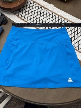 Reebok Bright Blue Athletic Skort with Logo